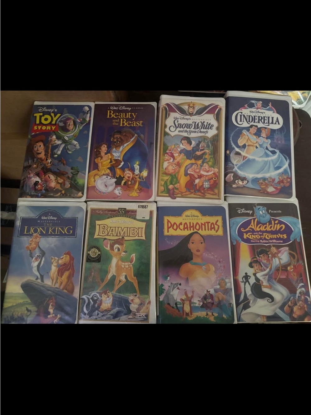 Disney VHS movies